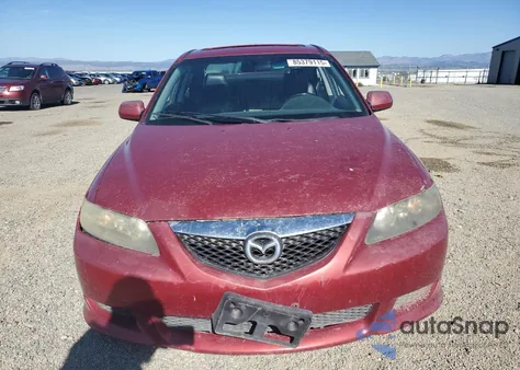 2003 Mazda 6 S z USA, uszkodzony, nr VIN 1YVHP80D835M07727